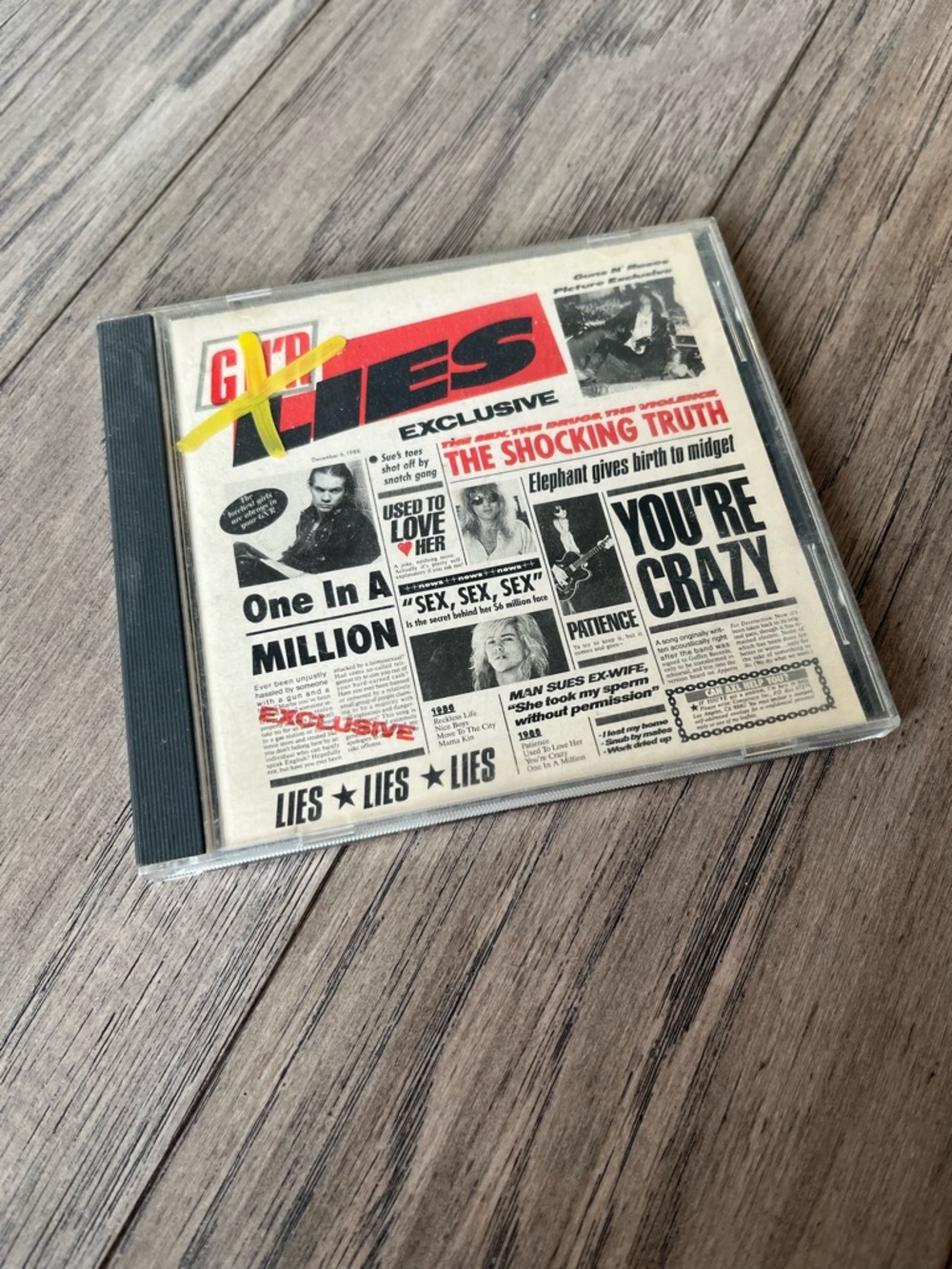 🎸5 for $20🎸 Guns n Roses G N R Lies